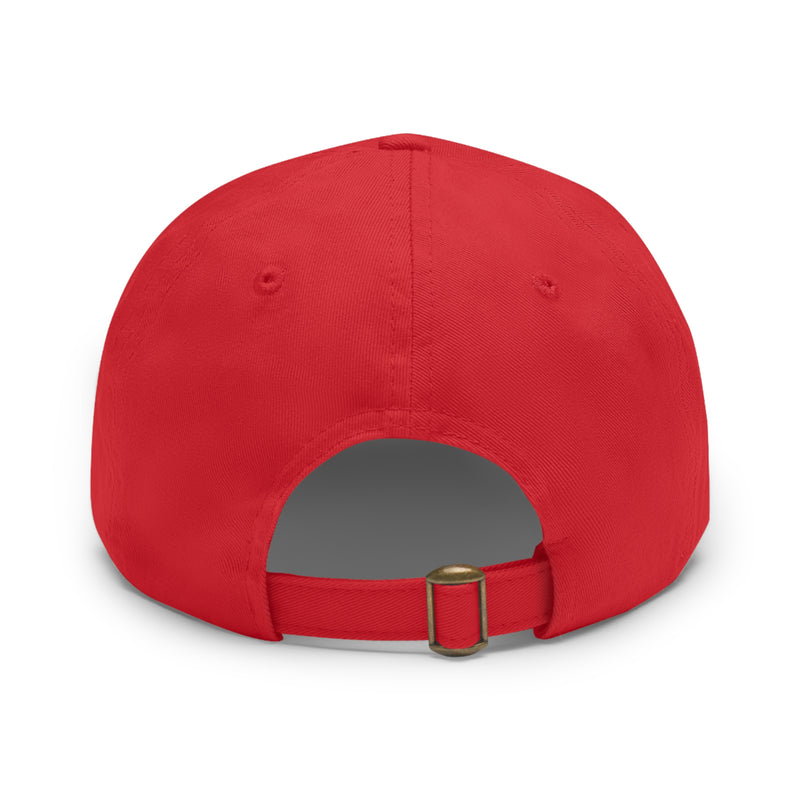 Papa Bear Dad Hat with Leather Patch | Father's Day Gift, Casual Style, Outdoor Adventures, Family Outings, Trendy Accessories