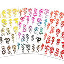 Dragon Gold Red and Multicolor  Nail Stickers