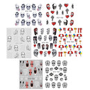 25 Sheets Halloween Nail Stickers