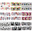 25 Sheets Halloween Nail Stickers