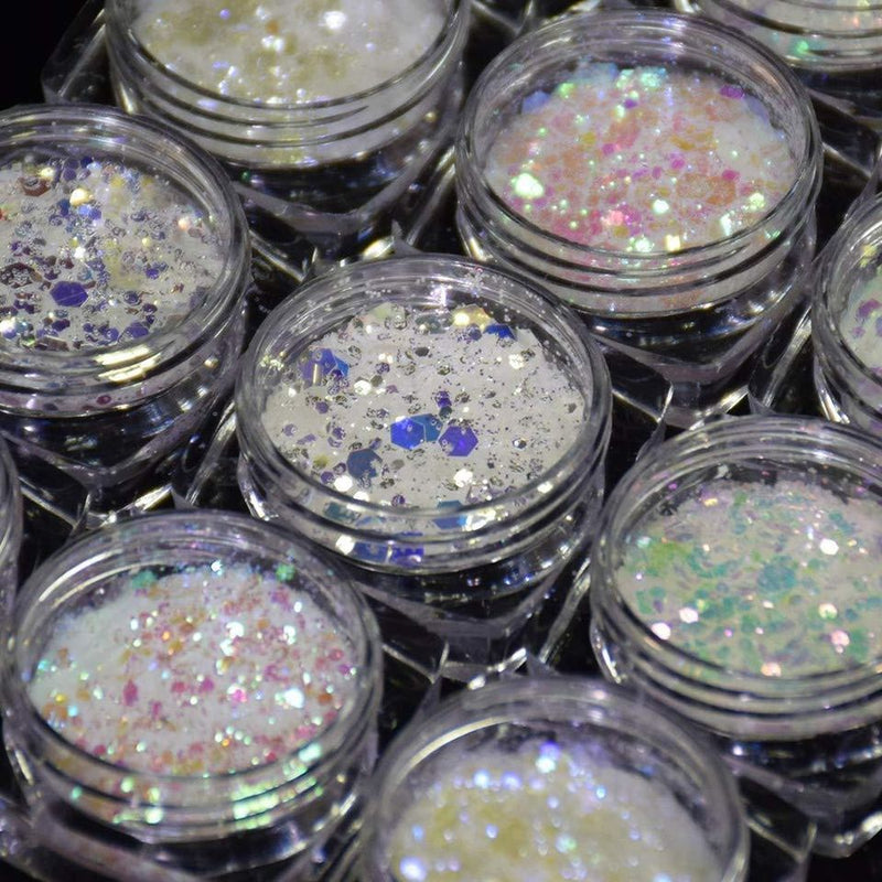 Glitter Chameleon Holographic Sequins For Nail Art, Body, Eye, Hair Makeup