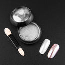 Holographic Gold/Silver Nail Powder Mirror