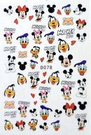 MK D078 Nails Art Sticker