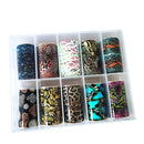 Snake multicolor Nail Foil