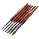 Kolinsky Hair Bristles Acrylic Nail Brush