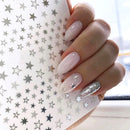 Star 3D Nails Art Sticker