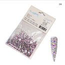 Professional 3d Bling flat bottom Rhinestone Diamond Colorful Collection