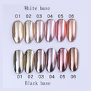 Holographic Gold Nail Powder 6 Colors Mirror