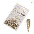 Professional 3d Bling flat bottom Rhinestone Diamond Colorful Collection