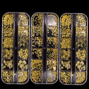 3D Metal Nail Art 12 Set Gold Silver Jewelry Decoration