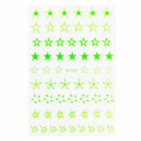 Star Colorful Lips 3D Nails Art Sticker