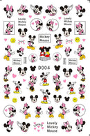 Mickey love Nails Art Sticker