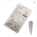 Professional 3d Bling flat bottom Rhinestone Diamond Colorful Collection