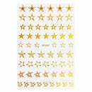 Star Colorful Lips 3D Nails Art Sticker