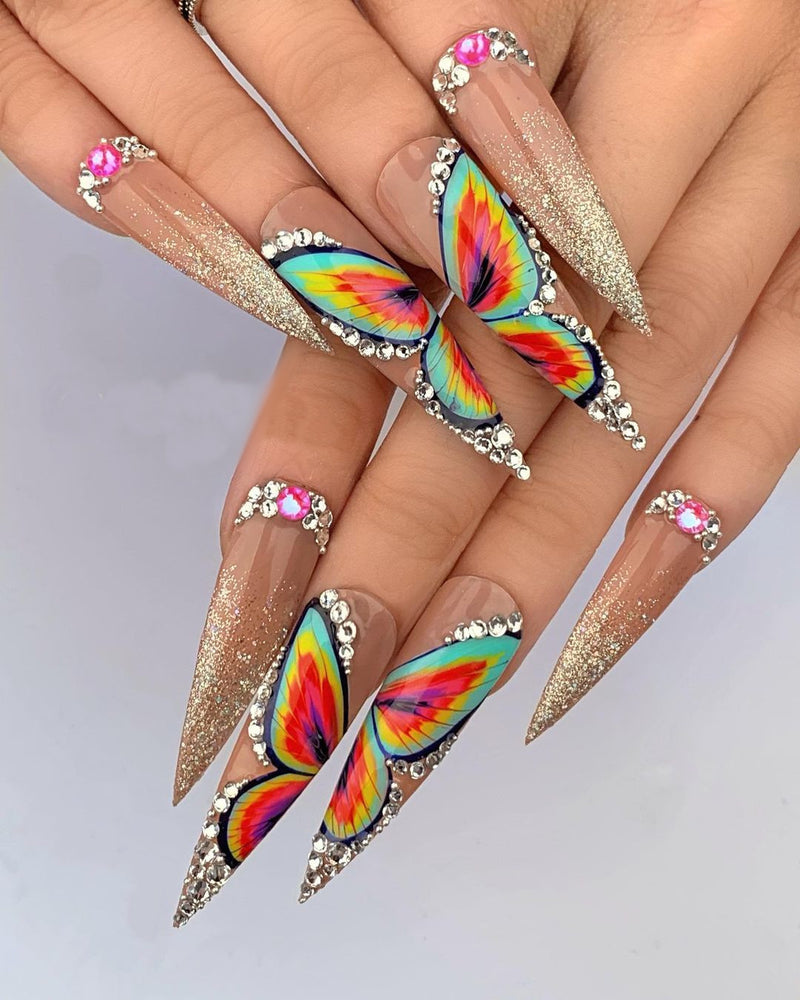 Butterfly Nail Foil