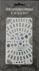 3D Design Nails Art Sticker Money Dollar Wealthy Rich Style Nail Art Sticker Nail Art Decorations