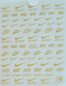 Gold NK Lux Brand Nail Stickers