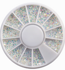 3d bling rhinestone flame look like glass