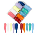 Mix color Nail Foil Colorful Collection