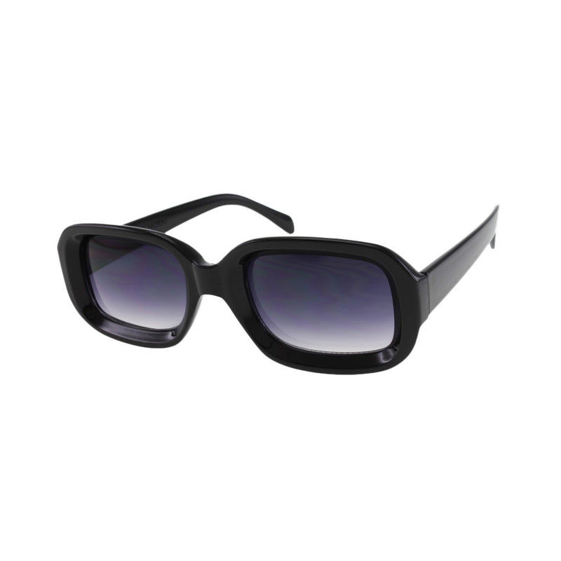 MQ Wiz Sunglasses in Black / Smoke