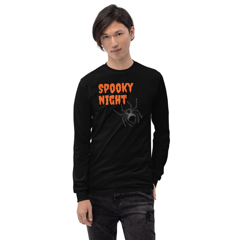 Unisex Long Sleeve Shirt Spooky Night