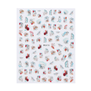 Waman Shape Colorful Nail Sticker 3D Nails Art Sticker