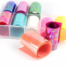 Tendency  Colorful  Holographic  Nail Foil